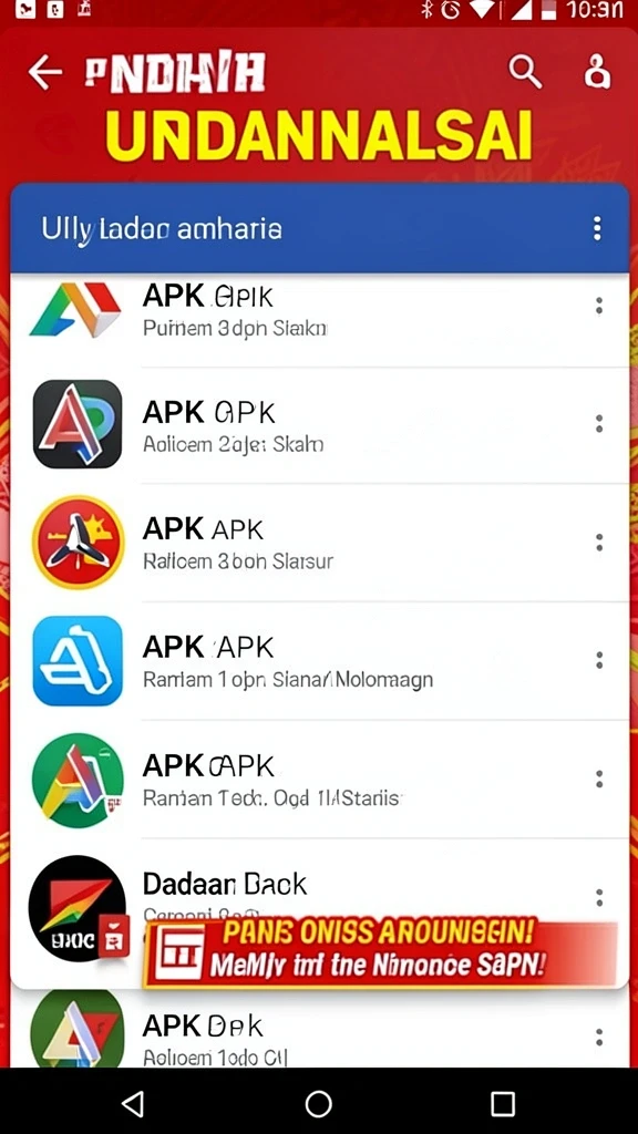 dewa22 - Tampilan antarmuka pengguna yang intuitif.