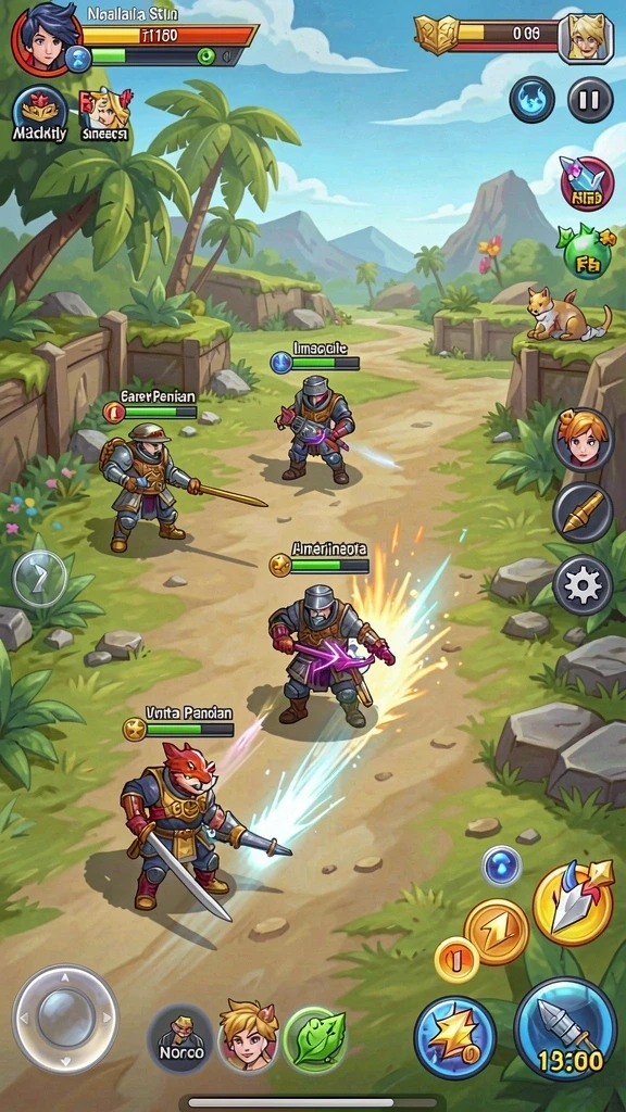 idrgame - Tampilan antarmuka yang intuitif dan user-friendly.