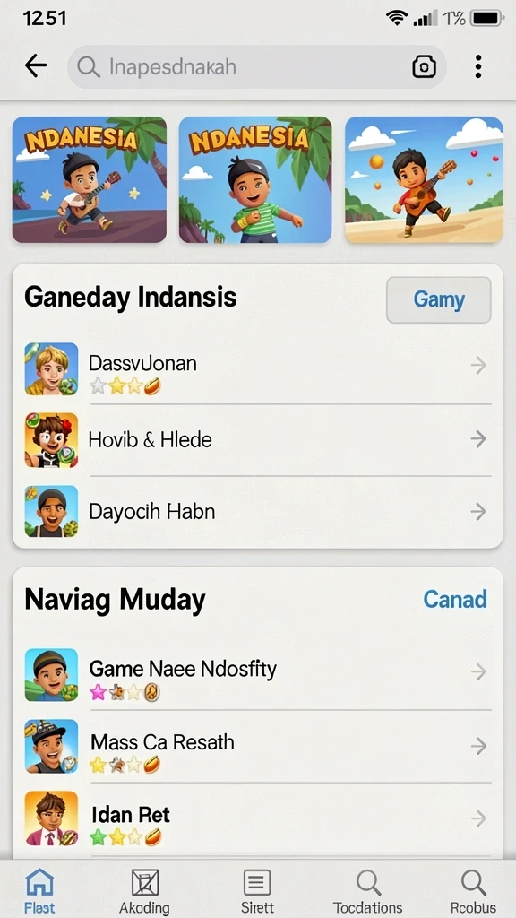 idrgame - Berbagai mode permainan yang menantang dan seru.