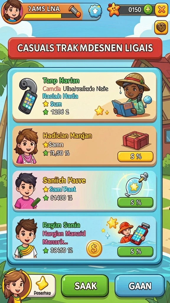 mg525 - Level yang menantang dan penuh aksi.
