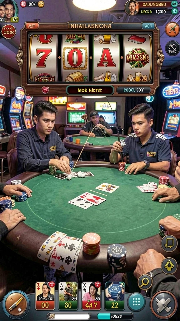 polototo - Screenshot menunjukkan karakter utama dalam aksi.