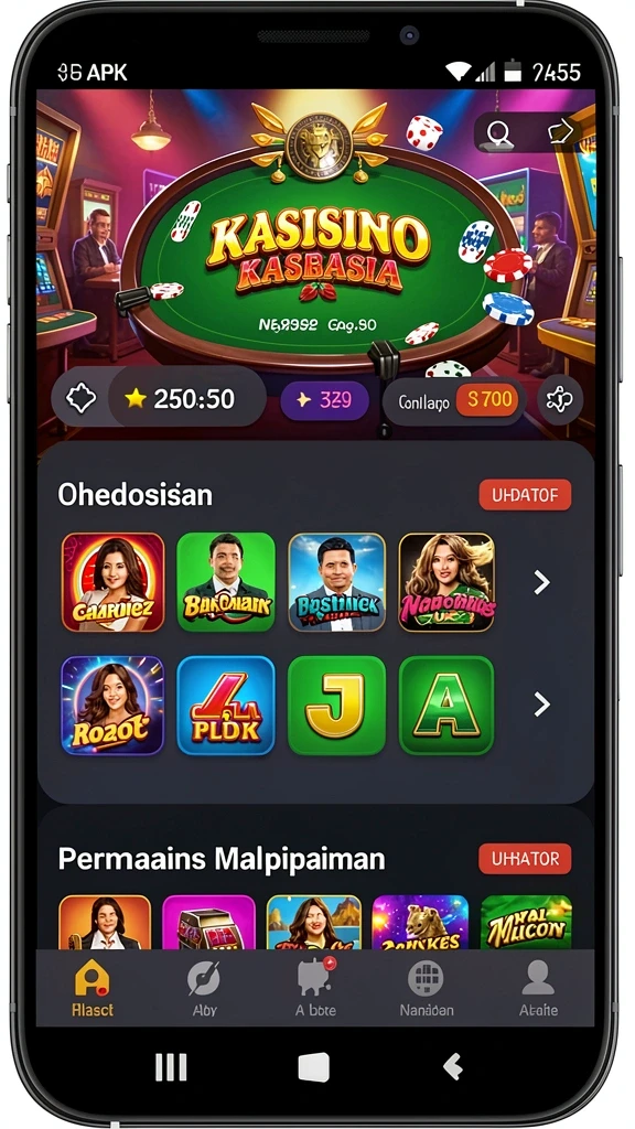 pt777 - Tampilan antarmuka aplikasi yang intuitif.