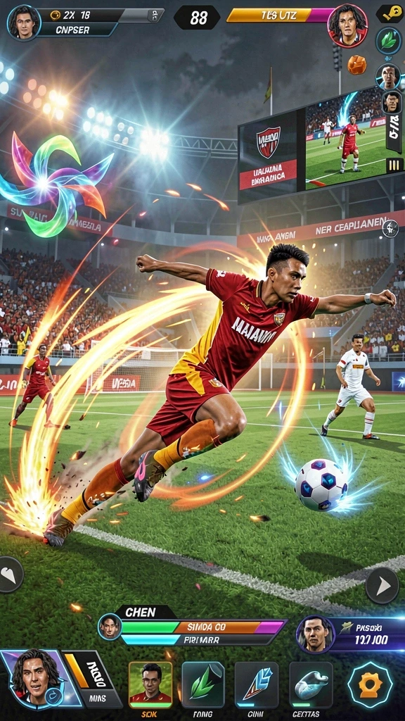 rusa33 - Screenshot memperlihatkan sistem rewards dengan item yang bisa dikumpulkan.